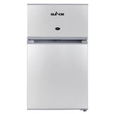 NNEDSZ 65L Portable Fridge Bar Freezer Cooler Upright 12V/24V/240V Caravan Car Silver