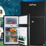 NNEDSZ 90L Portable Fridge Bar Freezer Cooler Upright 12V/24V/240V Caravan Car