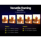 NNEDSZ 26 Picture Photo Frame Wall Set Home Decor Present Gift Black