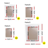 NNEDSZ 26 Picture Photo Frame Wall Set Home Decor Present Gift White