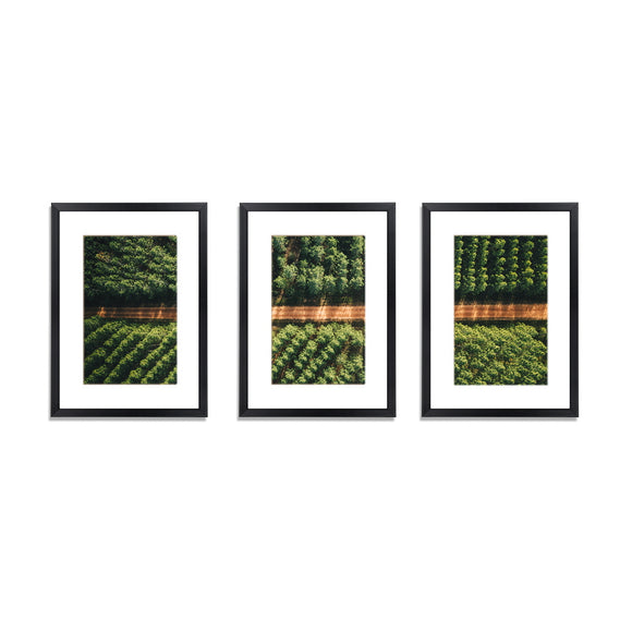 NNEDSZ 3 Photo Frame Wall Set A3 Picture Home Decor Art Gift Present Black