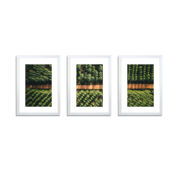 NNEDSZ 3 Photo Frame Wall Set A3 Picture Home Decor Art Gift Present White