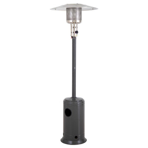 NNEKG 2m tall 9kg Gas cylinder Patio Heater Slate Colour (PH2260)