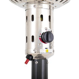 NNEKG 2m tall 9kg Gas cylinder Patio Heater Slate Colour (PH2260)