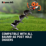 NNEMB Engine for Post Hole Digger Replacement Earth Auger Borer