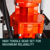 NNEMB Post Hole Digger 88CC Posthole Earth Auger Fence Borer Petrol Drill Bit