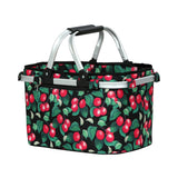 NNEDSZ Picnic Bag Basket Folding Large Hamper Camping Hiking Insulated