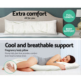 NNEDSZ Bedding Full Body Memory Foam Pillow