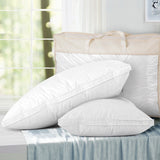 NNEDSZ  Bedding Duck Feather Down Twin Pack Pillow
