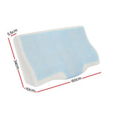 NNEDSZ Memory Foam Pillow Neck Pillows Contour Rebound Cushion Cool Gel Support
