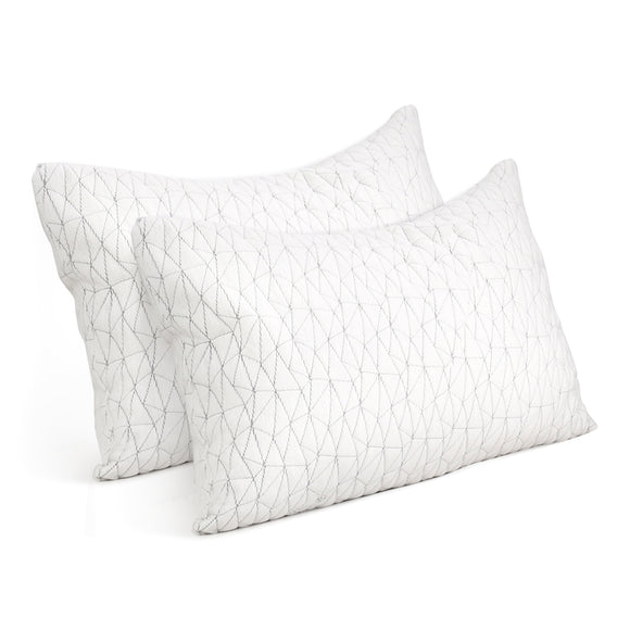 NNEDSZ Bedding Set of 2 Rayon Single Memory Foam Pillow