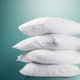 NNEDSZ Bedding King Size 4 Pack Bed Pillow Medium*2 Firm*2 Microfibre Fiiling