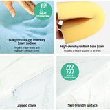 NNEDSZ Bedding Foam Wedge Back Support Pillow