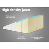 NNEDSZ Bedding Foam Wedge Back Support Pillow - Beige