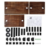 NNEDSZ Display Shelves Bookshelf Pipe Shelf Rustic Industrial Floating Wall Shelves DIY Brackets