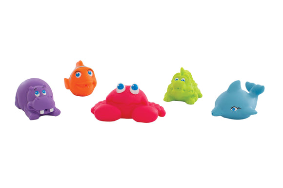 NNEKG Playgro Under the Sea Squirtees 5 Pieces