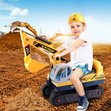 NNEDSZ Kids Ride On Excavator - Yellow