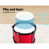 NNEDSZ Kids 7 Drum Set Junior Drums Kit Musical Play Toys Childrens Mini Big Band