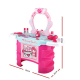 NNEDSZ Kids Makeup Desk Play Set - Pink