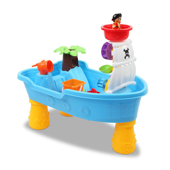 NNEDSZ  20 Piece Kids Pirate Toy Set - Blue
