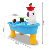 NNEDSZ  20 Piece Kids Pirate Toy Set - Blue