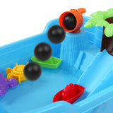 NNEDSZ  20 Piece Kids Pirate Toy Set - Blue