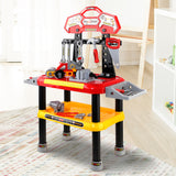 NNEDSZ Kids Workbench Play Set - Red