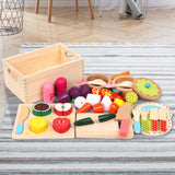 NNEDSZ  29 Piece Kids Food Play Set