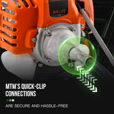 NNEMB 62CC Backpack Brushcutter Line Trimmer Whipper Snipper Brush Cutter Multi