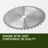 NNEMB 2x Carbide Tipped 40 Tooth Brush Cutter Blade Whipper Snipper Brushcutter