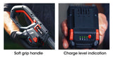NNEMB 20V SYNC Lithium-Ion Cordless Pole Chainsaw with Battery and Charger Kit