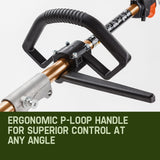 NNEMB 65CC Pole Chainsaw Petrol Chain Saw Brush Cutter Brushcutter Tree