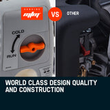 NNEMB 62CC Pole Chainsaw Petrol Chain Saw Brush Cutter Brushcutter Tree Pruner