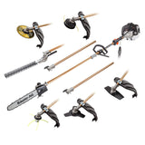 NNEMB Pole Chainsaw Brush Cutter Whipper Snipper Hedge Trimmer Saw Multi Tool