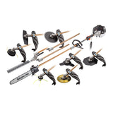 NNEMB Pole Chainsaw Brush Cutter Whipper Snipper Hedge Trimmer Multi Tool
