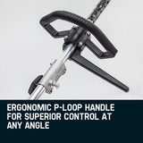 NNEMB 62CC Pole Chainsaw Hedge Trimmer Saw Brush Cutter Whipper Snipper Multi Tool