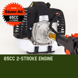 NNEMB 65CC Petrol Pole Chainsaw Chain Saw Pruner Pro Arbor Tree Tool Cutter