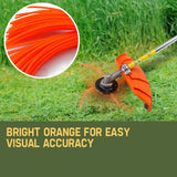 NNEMB Pre-Cut 35cm Trimmer Line Whipper Snipper Cord Brush Cutter Brushcutter Lawn