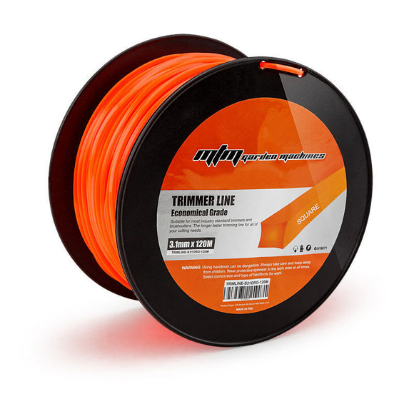 NNEMB 3.1mm x 120M Squared Tip Trimmer Line
