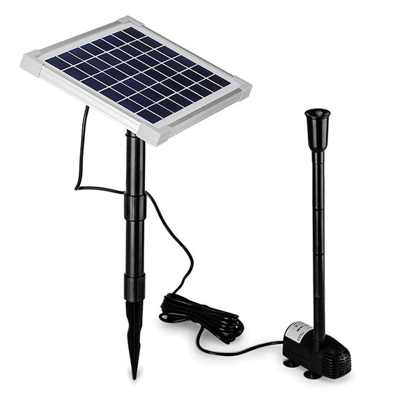 NNEMB 20W Solar Fountain Submersible Water Pump Power Panel Kit Garden Pond