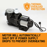 NNEMB 0.75HP Swimming Pool & Spa Water Pump-PS07 100
