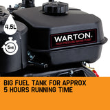 NNEMB 8HP 1.5 1 Petrol High Pressure Water Transfer Pump Fire Fighting Irrigation