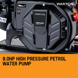 NNEMB 8HP 1.5 1 Petrol High Pressure Water Transfer Pump Fire Fighting Irrigation
