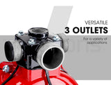 NNEMB 8HP 1.5 & 2 Petrol High Pressure Water Transfer Pump Irrigation Fire Fighting