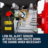 NNEMB Petrol High Pressure Water Pump 8HP 4 Outlet for Irrigation and Fire Fighting-PRP-45P