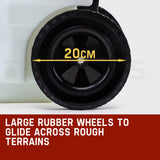 NNEMB 30L Garden Weed Sprayer Multifunction Trolley Fertilizing Watering Farm