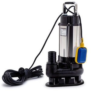 NNEMB 2250W Submersible Dirty Water Pump Sewage Bore Septic Tank Well Sewerage
