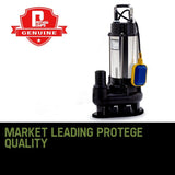 NNEMB 2250W Submersible Dirty Water Pump Sewage Bore Septic Tank Well Sewerage