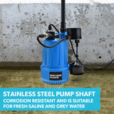 NNEMB Tight Access Clean/Grey Water Submersible Sump Pump-Vertical Float Switch