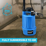 NNEMB Tight Access Clean/Grey Water Submersible Sump Pump-Vertical Float Switch